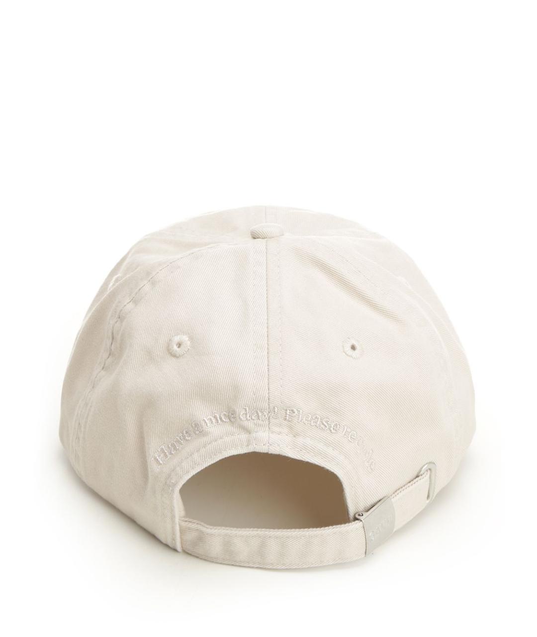 GANNI Белая хлопковая кепка, фото 3