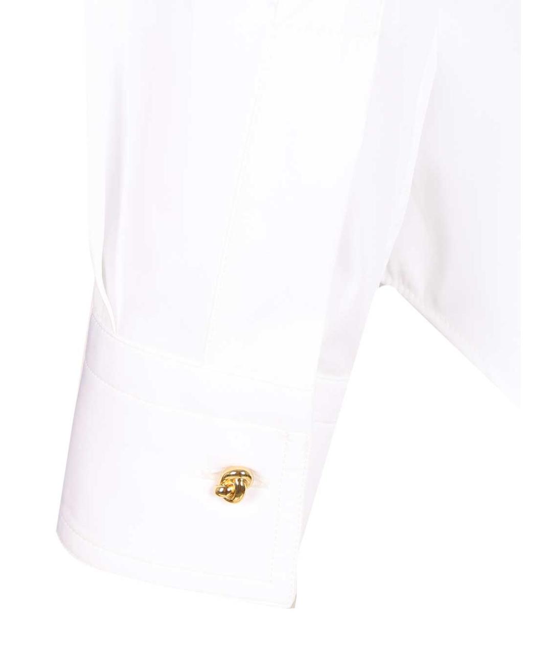 BOTTEGA VENETA Белая хлопковая рубашка, фото 6