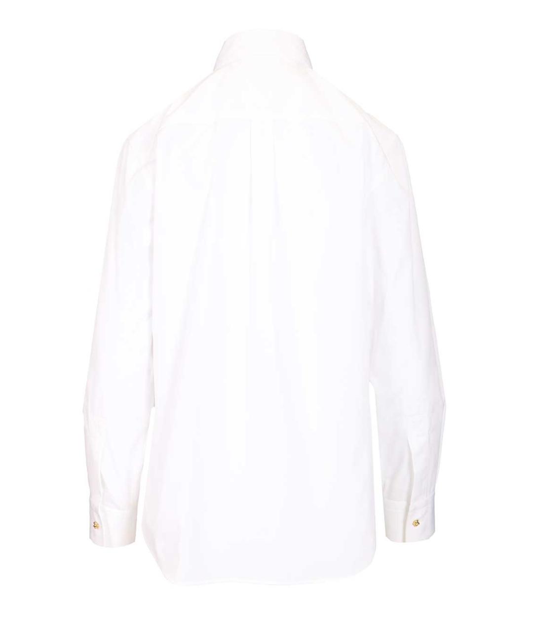 BOTTEGA VENETA Белая хлопковая рубашка, фото 2