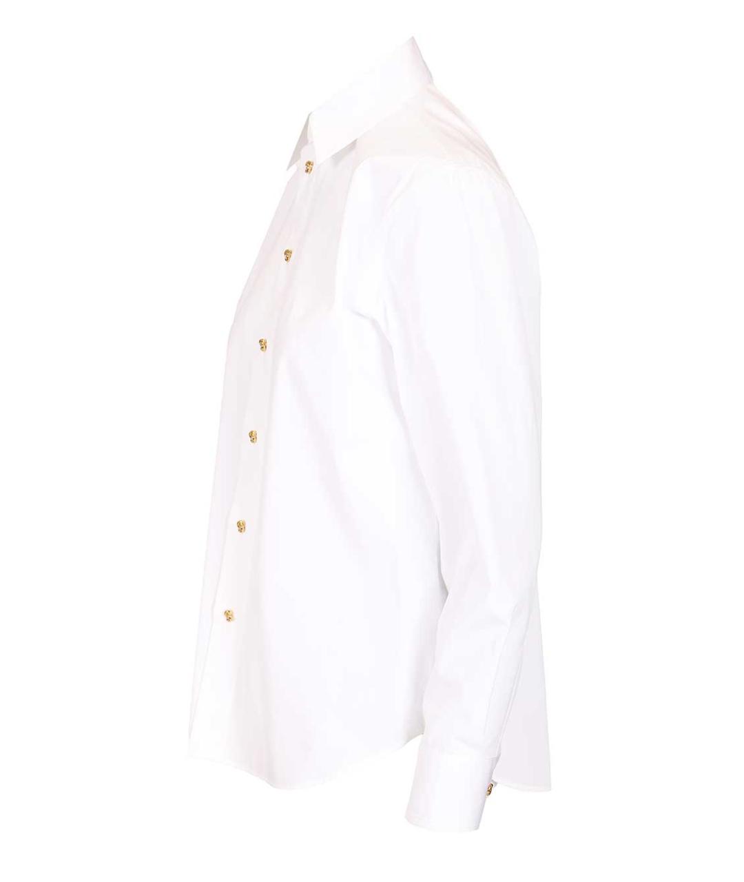 BOTTEGA VENETA Белая хлопковая рубашка, фото 3