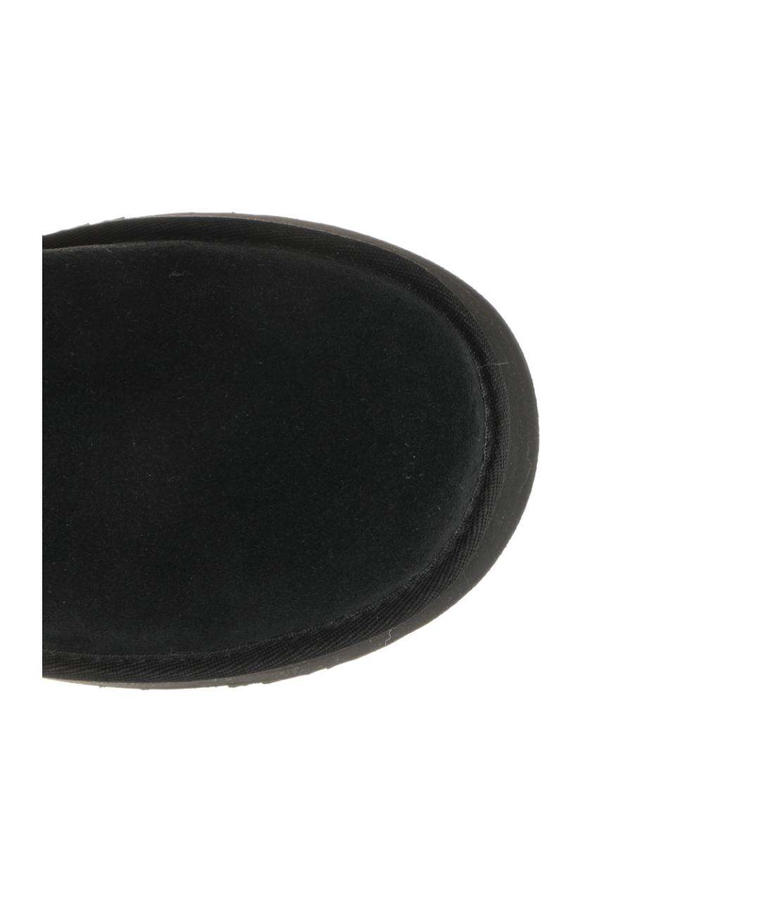 UGG AUSTRALIA Черные замшевые ботинки, фото 4