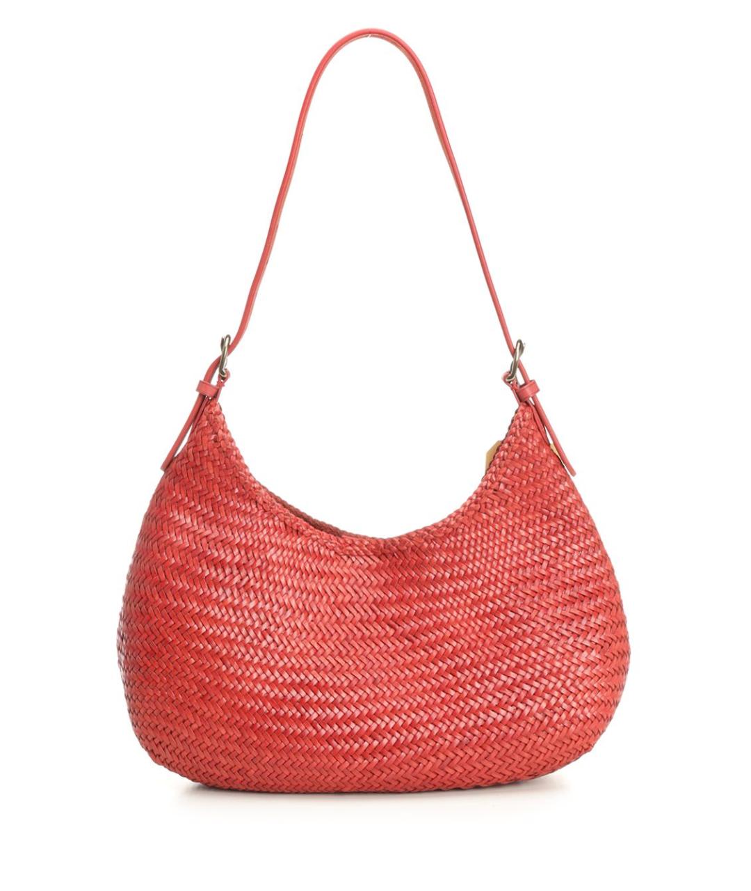 Dragon Diffusion Красная кожаная сумка через плечо, фото 1