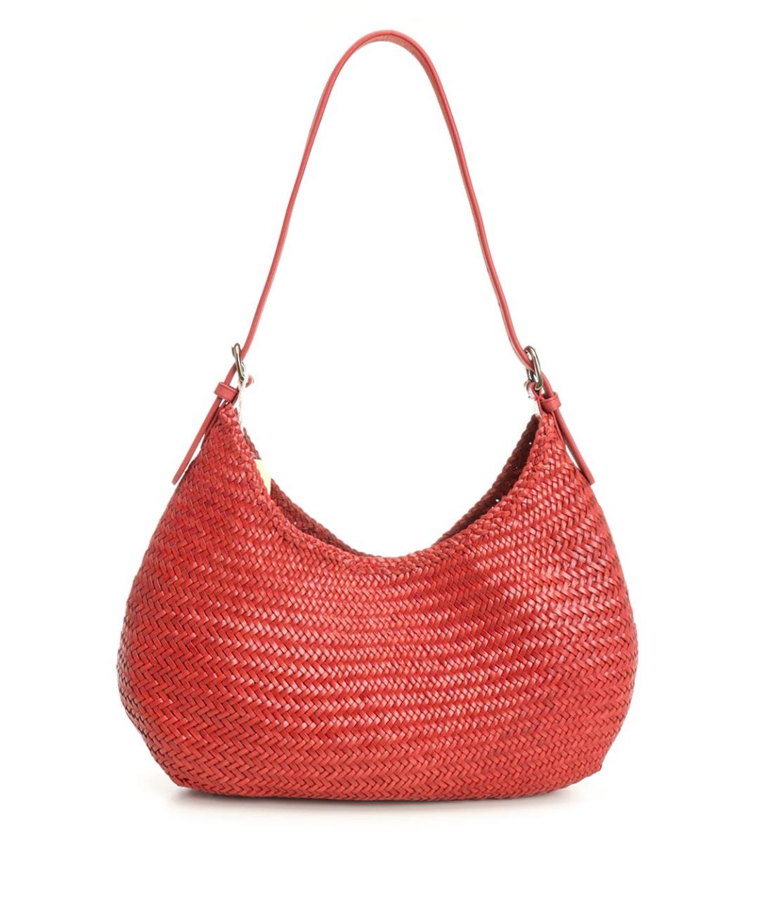 Dragon Diffusion Красная кожаная сумка через плечо, фото 3