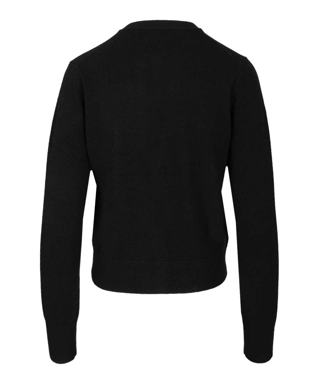 ACNE STUDIOS Черный шерстяной кардиган, фото 2