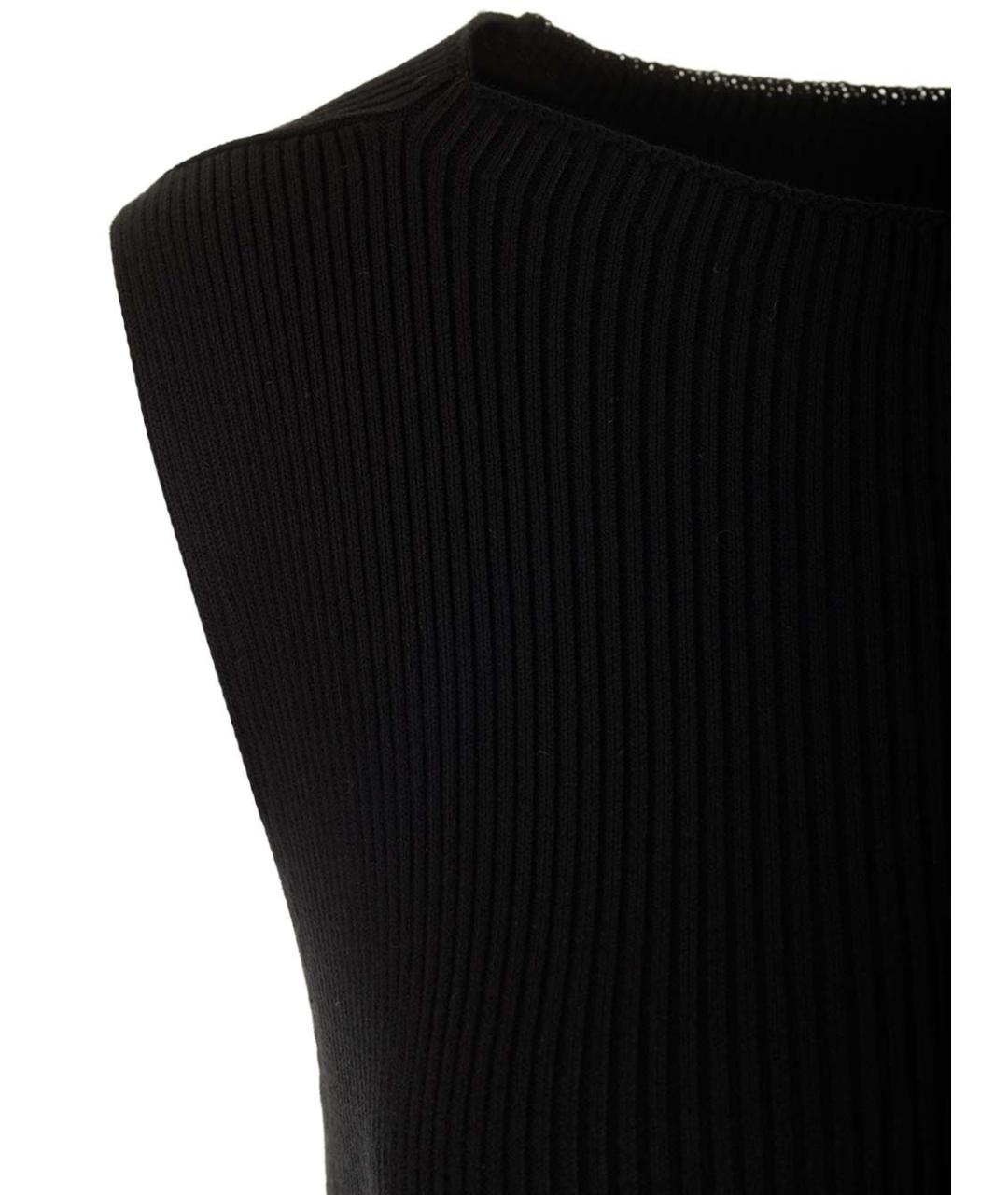 RICK OWENS Черное вискозное платье, фото 3