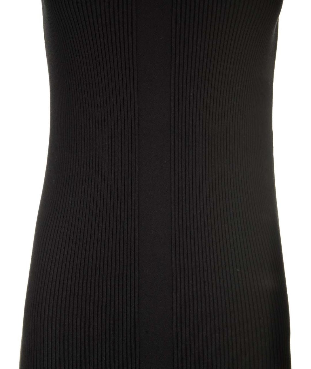 RICK OWENS Черное вискозное платье, фото 4