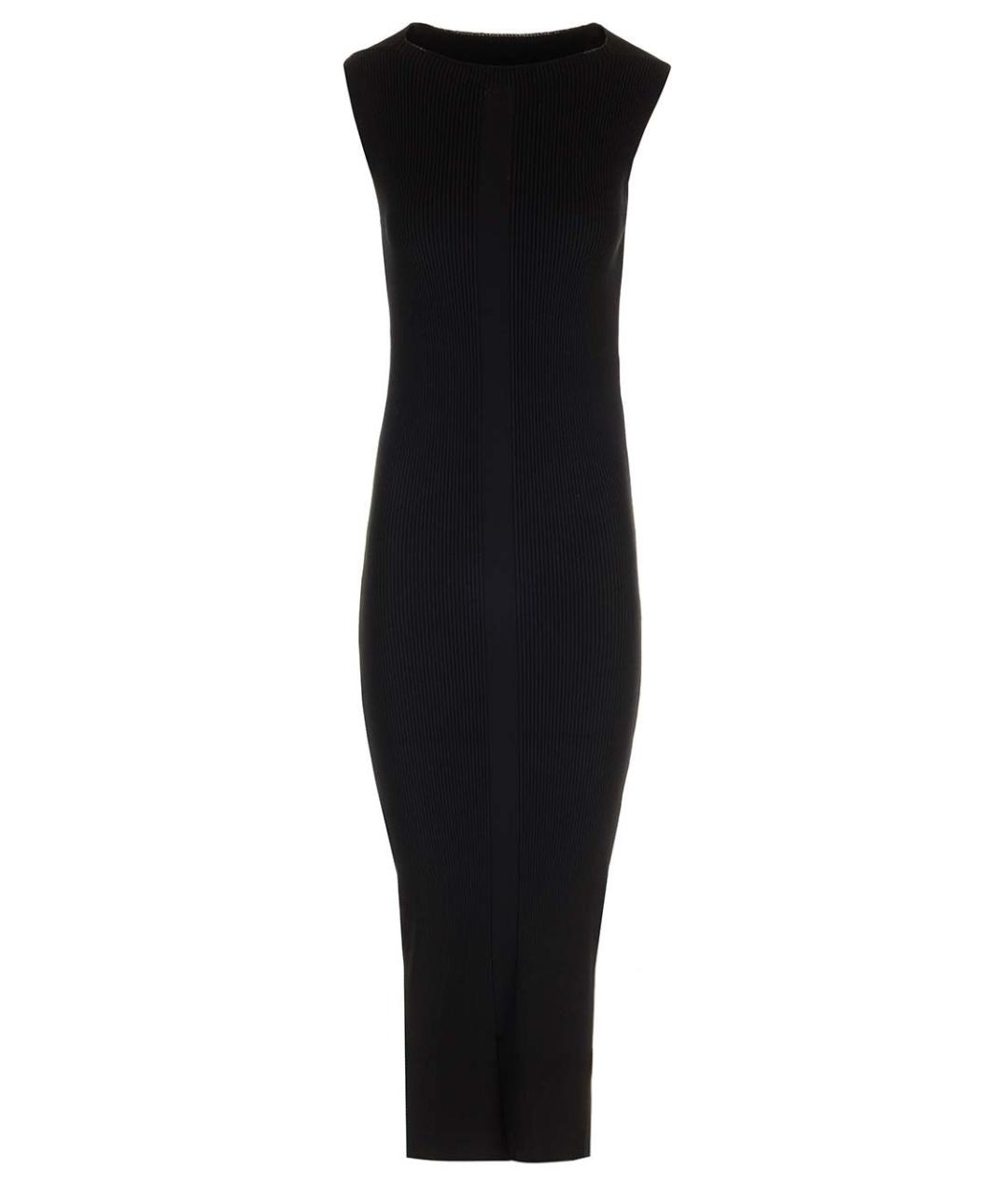 RICK OWENS Черное вискозное платье, фото 1