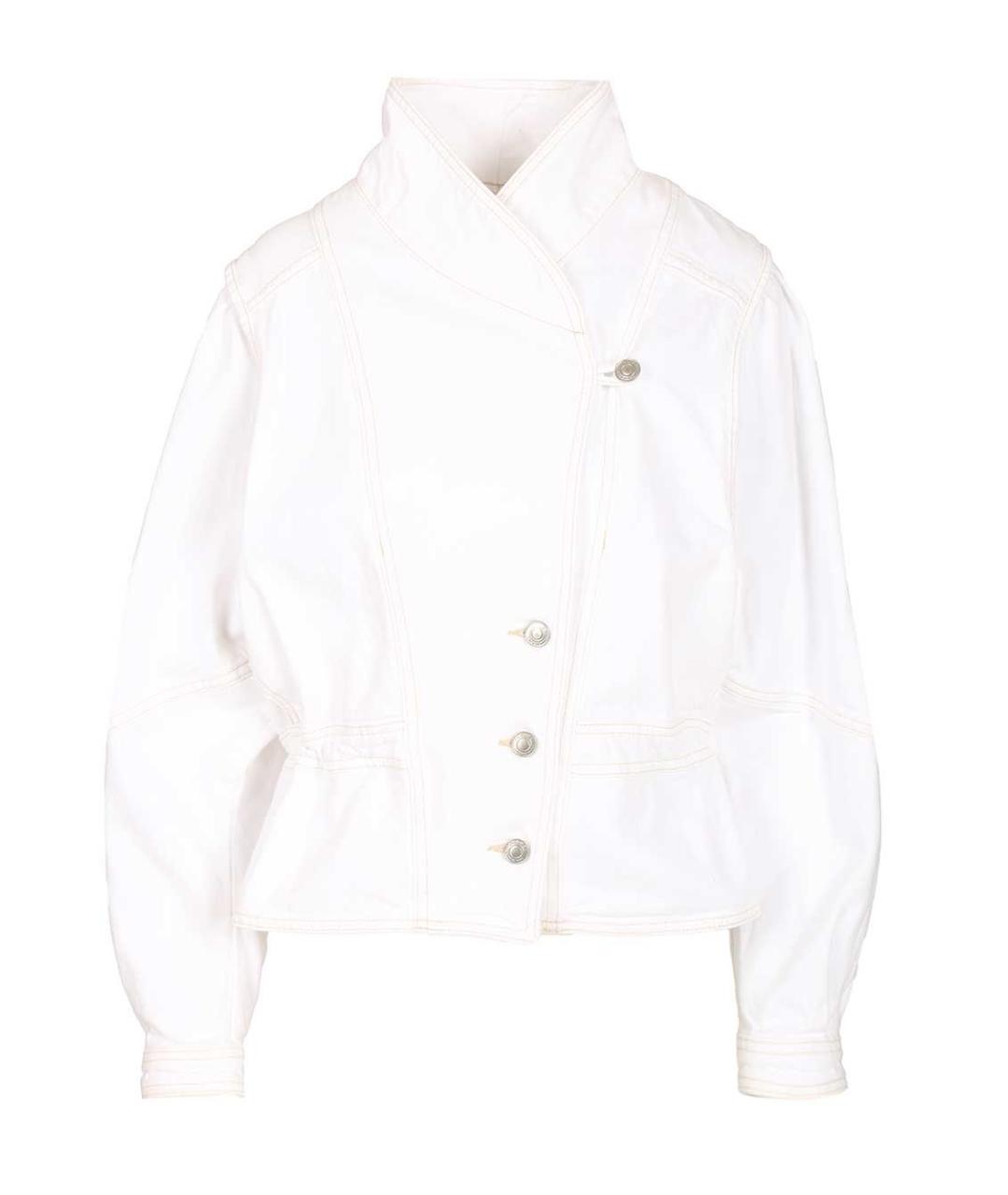 ISABEL MARANT Белый хлопковый жакет/пиджак, фото 1