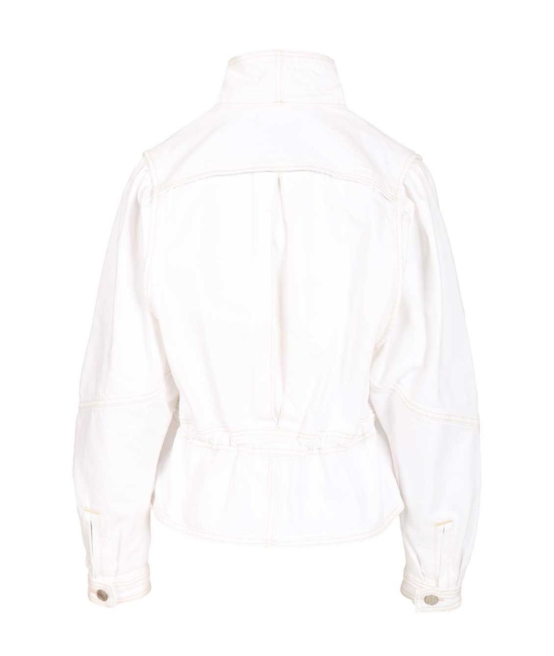 ISABEL MARANT Белый хлопковый жакет/пиджак, фото 2