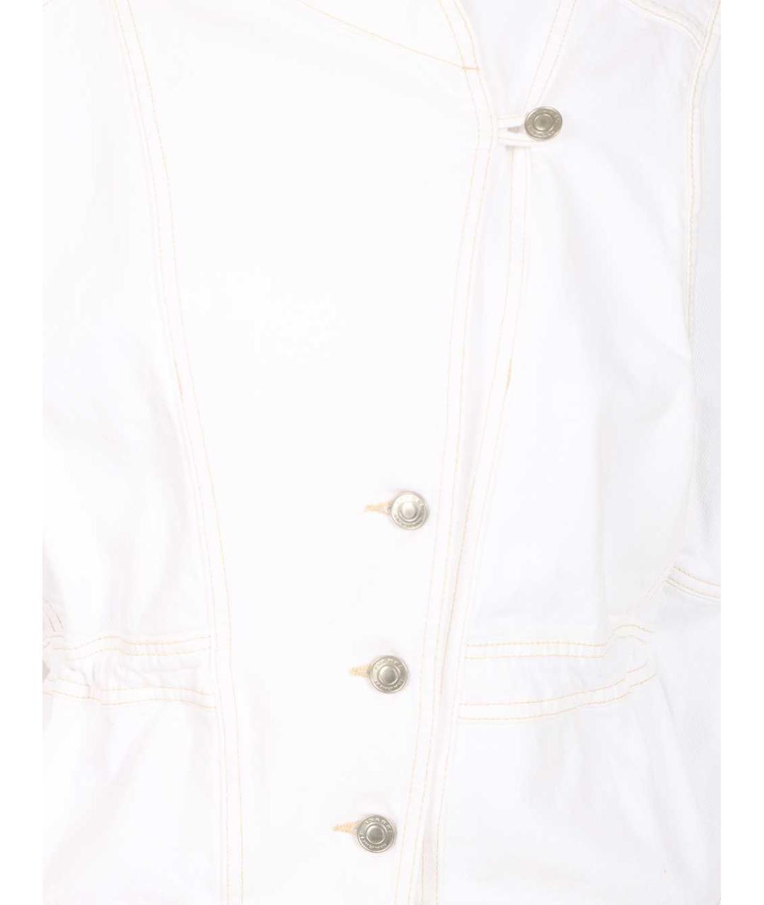 ISABEL MARANT Белый хлопковый жакет/пиджак, фото 4