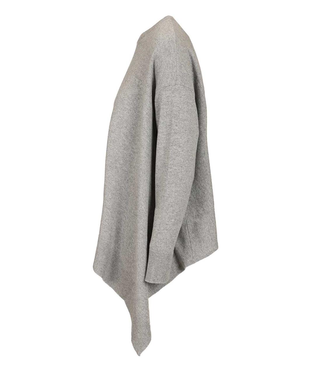 ALEXANDER MCQUEEN Серый кашемировый джемпер / свитер, фото 3