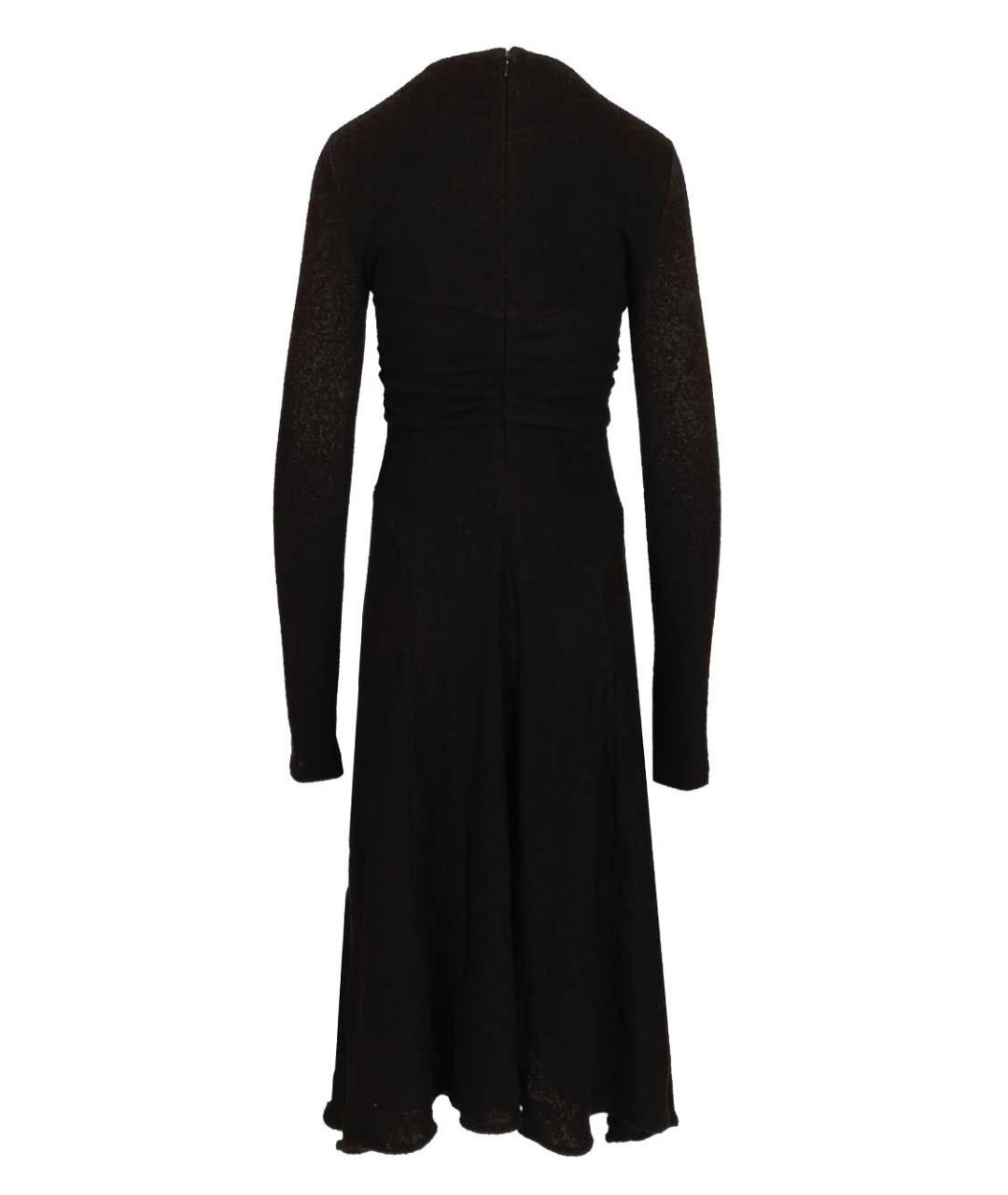 ISABEL MARANT Черное хлопковое повседневное платье, фото 2