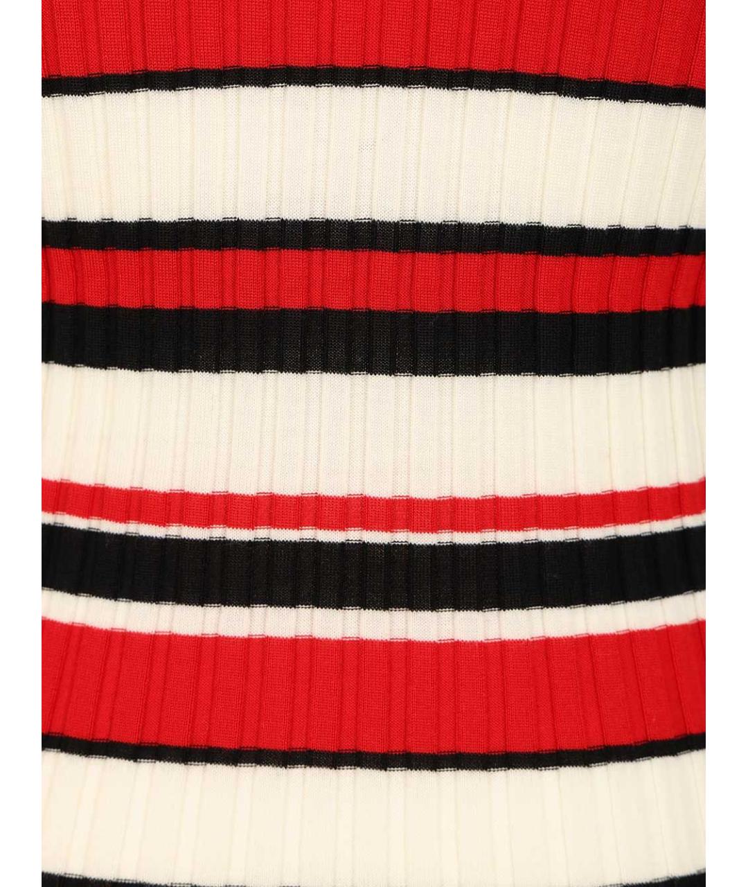 BURBERRY Мульти шерстяная футболка, фото 4