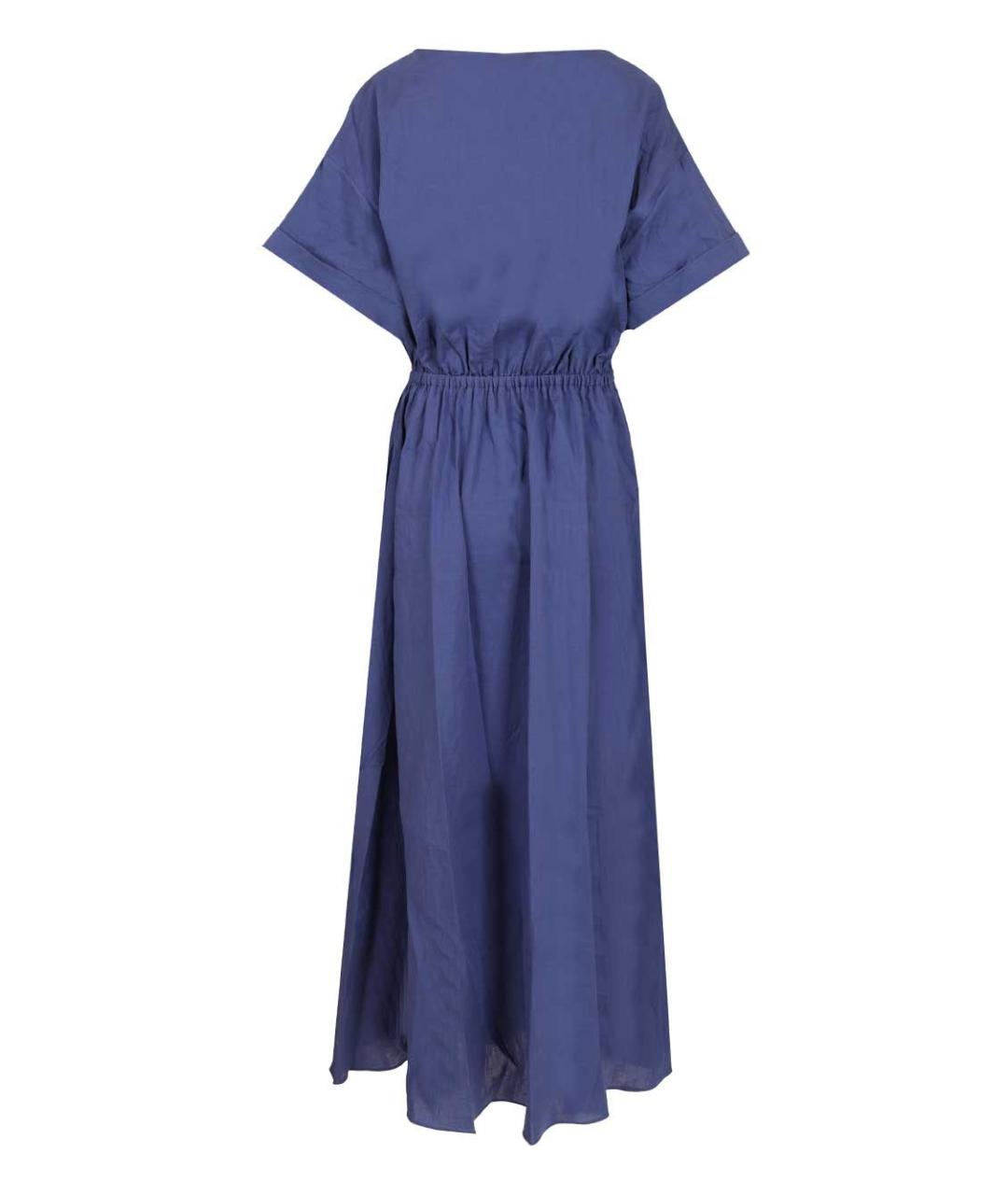 MATTEAU Синее хлопковое платье, фото 2