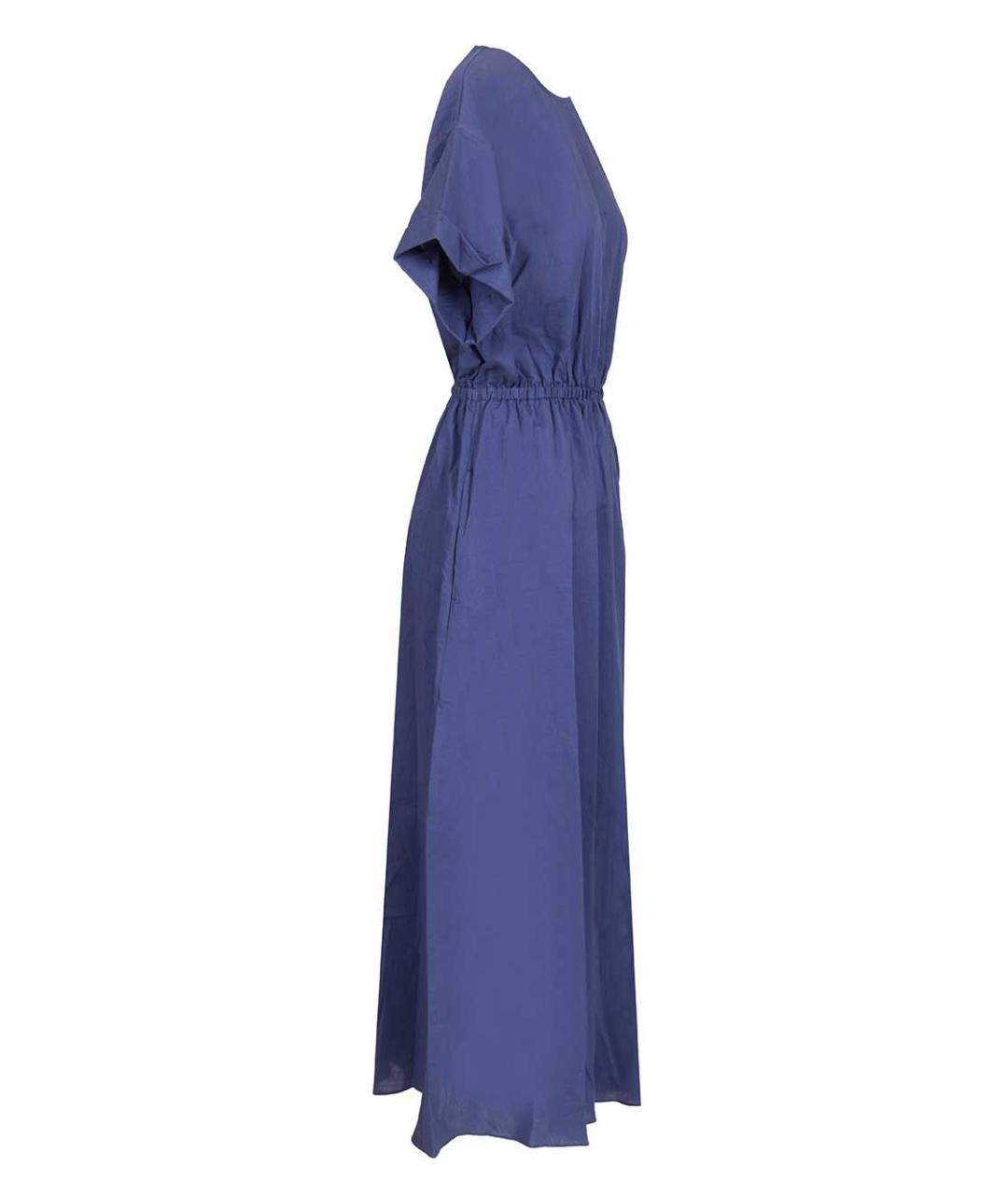 MATTEAU Синее хлопковое платье, фото 3