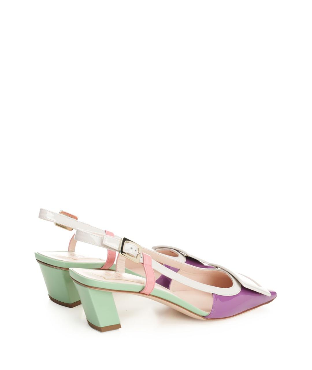 ROGER VIVIER Мульти кожаные туфли, фото 3