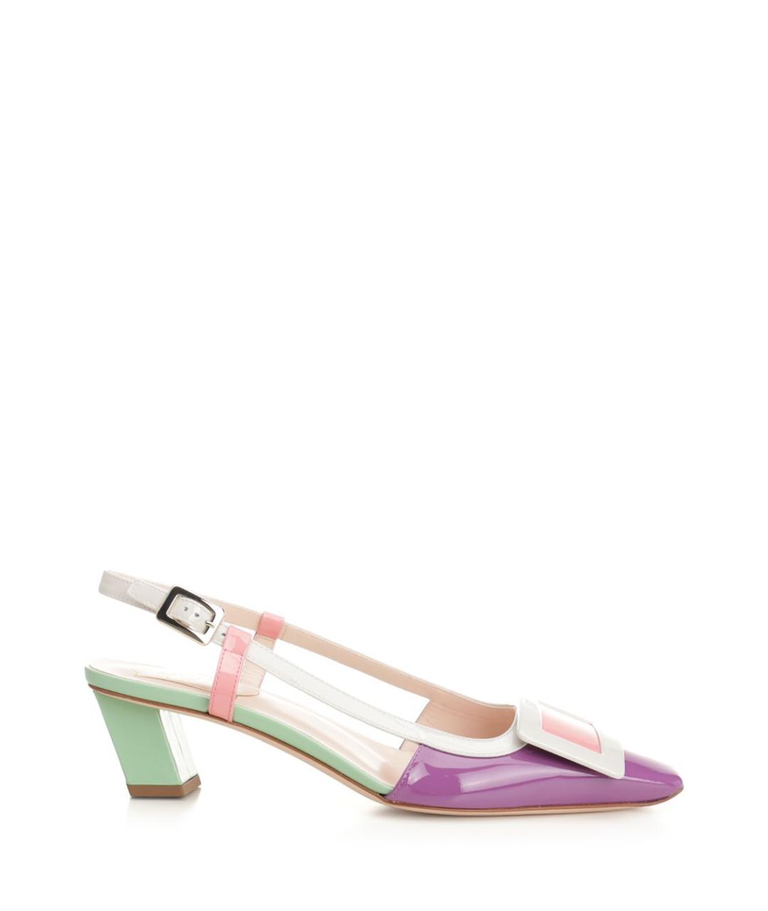 ROGER VIVIER Мульти кожаные туфли, фото 1