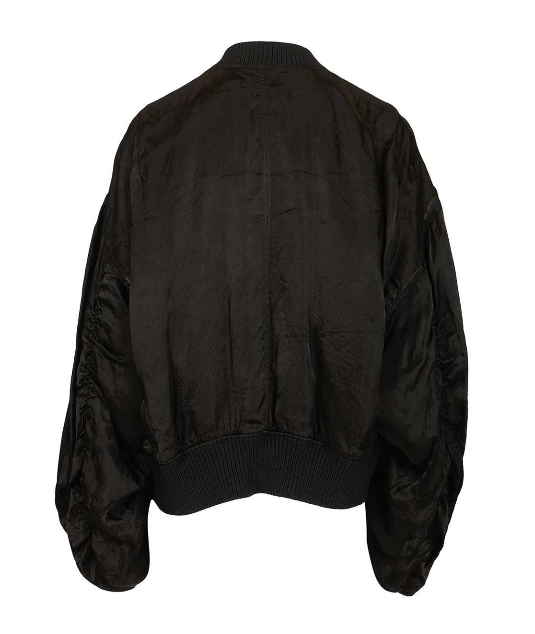 RICK OWENS Черная полиамидовая куртка, фото 2