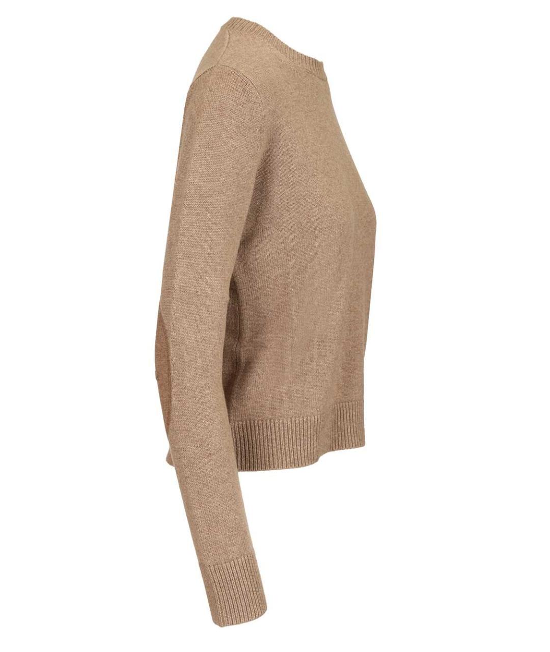 'S MAX MARA Бежевый шерстяной джемпер / свитер, фото 3