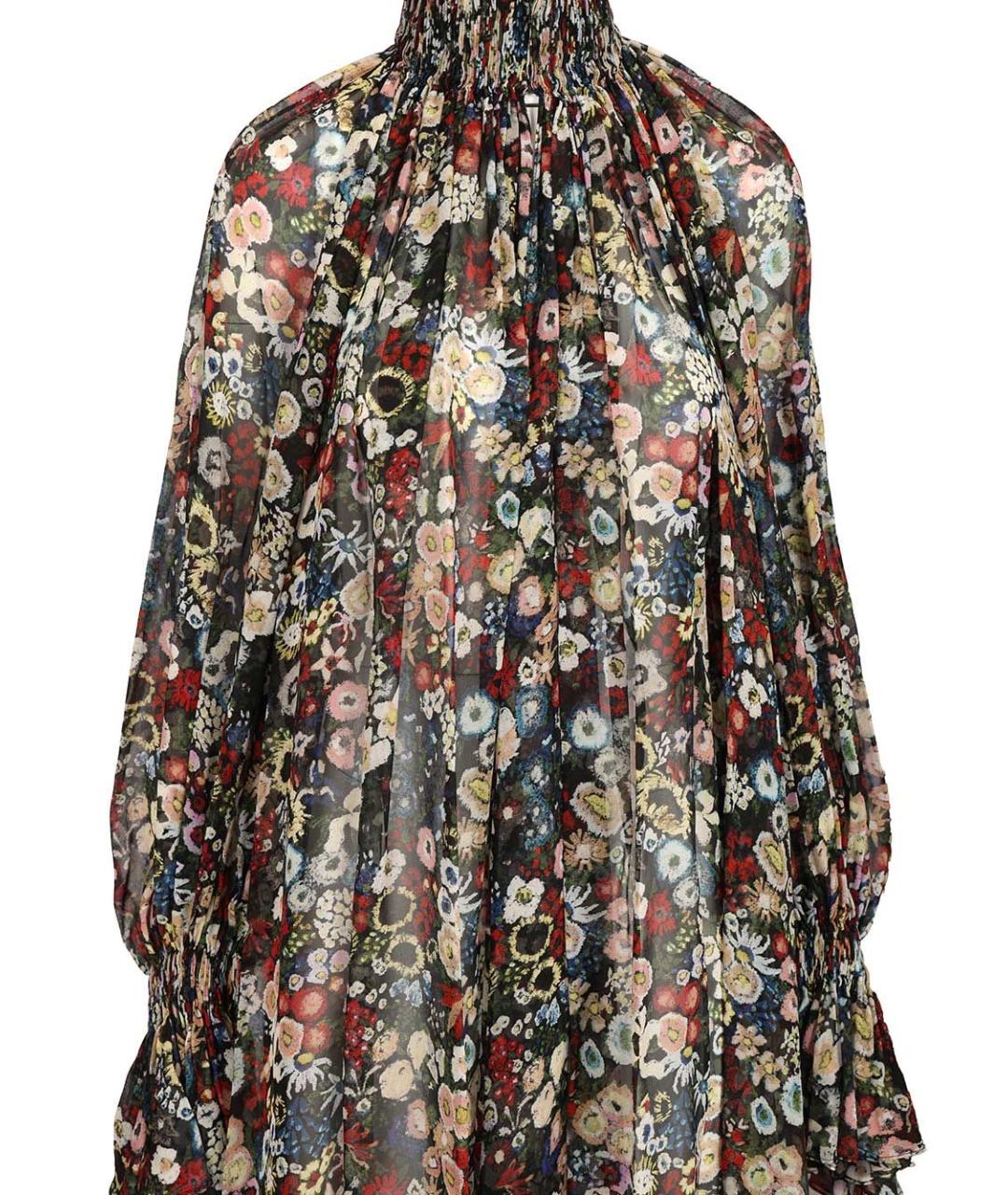 KHAITE Мульти шелковое повседневное платье, фото 4