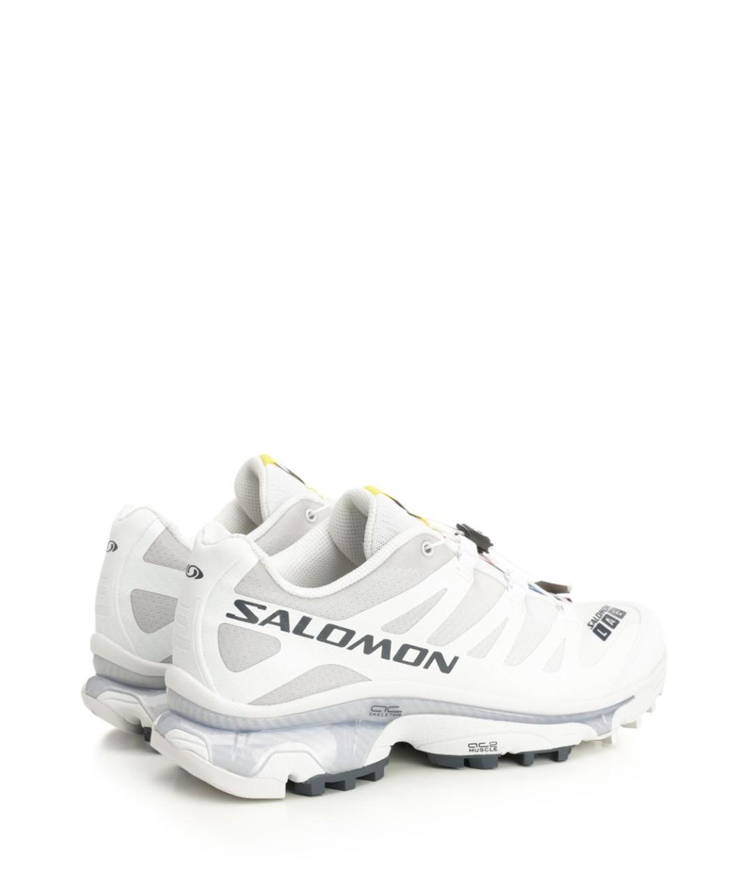 SALOMON Белые текстильные низкие кроссовки / кеды, фото 3