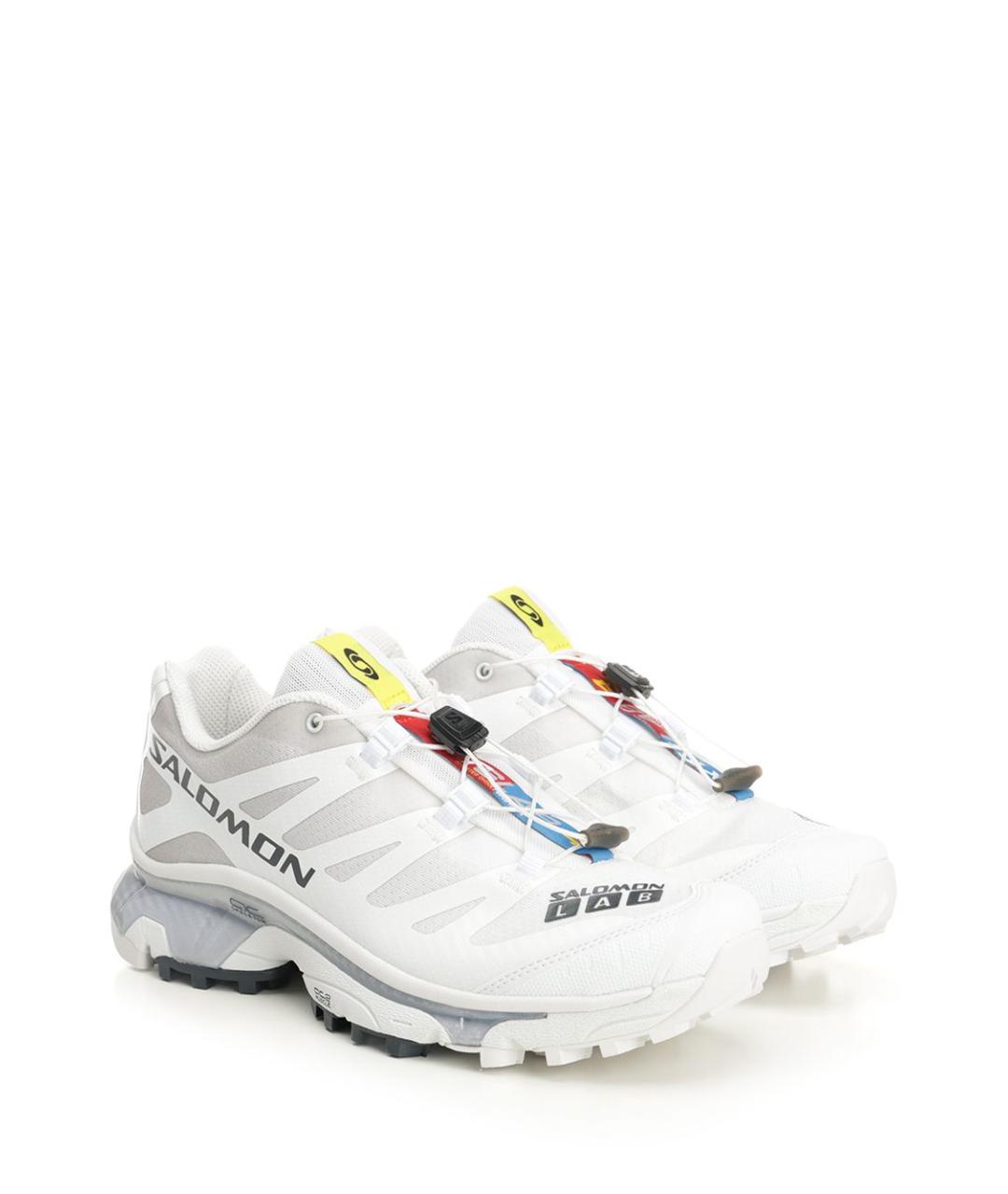 SALOMON Белые текстильные низкие кроссовки / кеды, фото 2