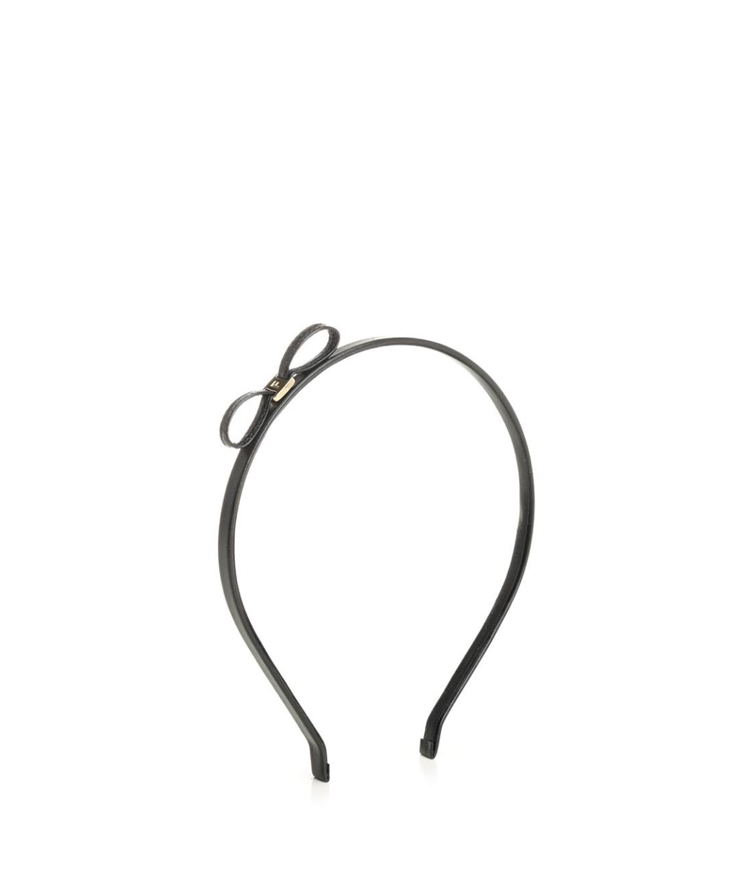 FERRAGAMO Черный ободок, фото 2