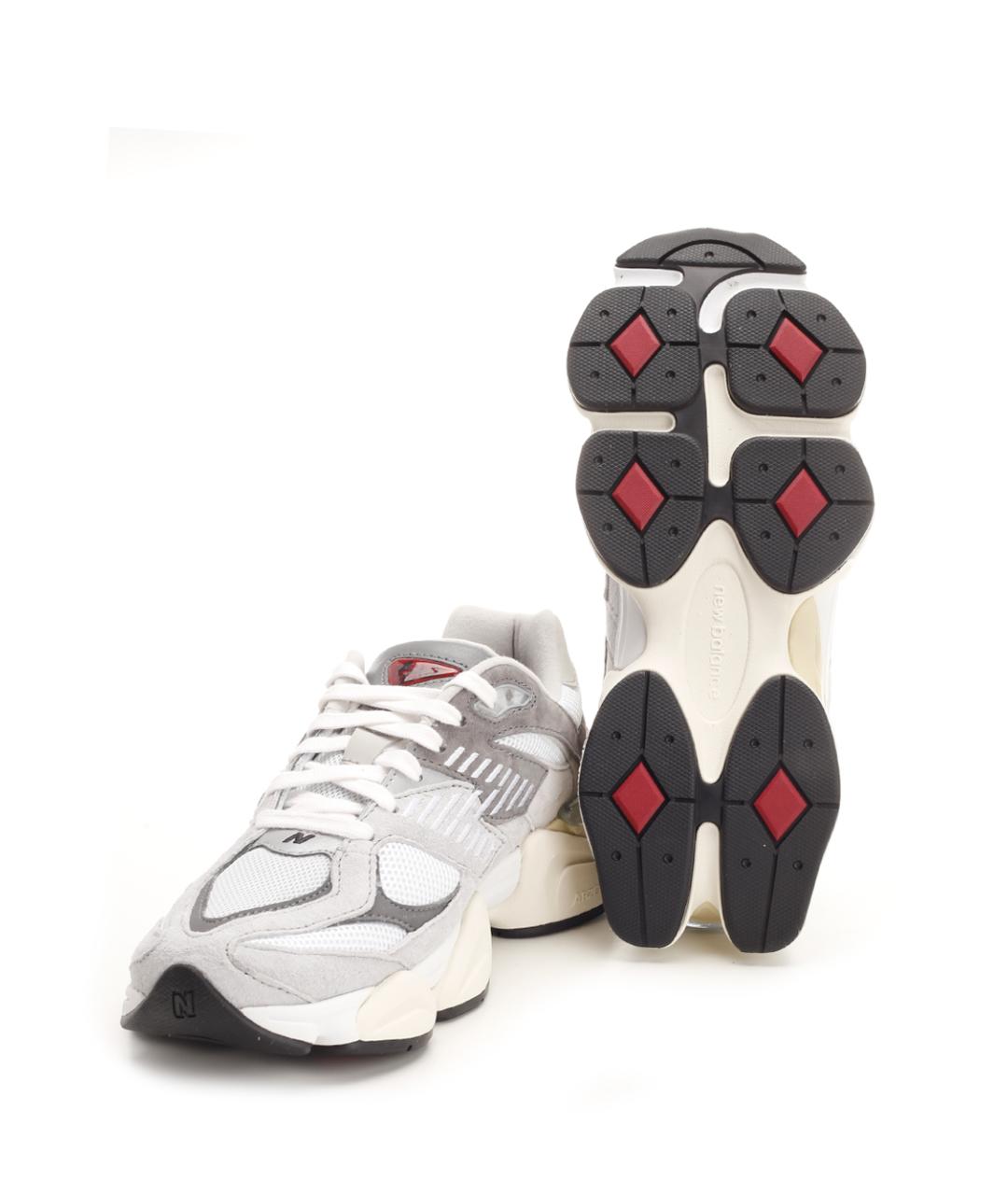 NEW BALANCE Серые замшевые низкие кроссовки / кеды, фото 5