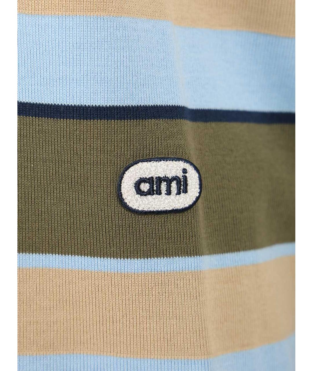 Ami Paris Мульти хлопковая футболка, фото 3