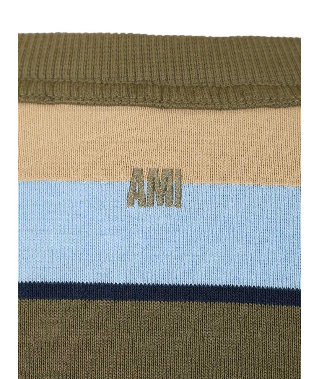 Ami Paris Мульти хлопковая футболка, фото 6