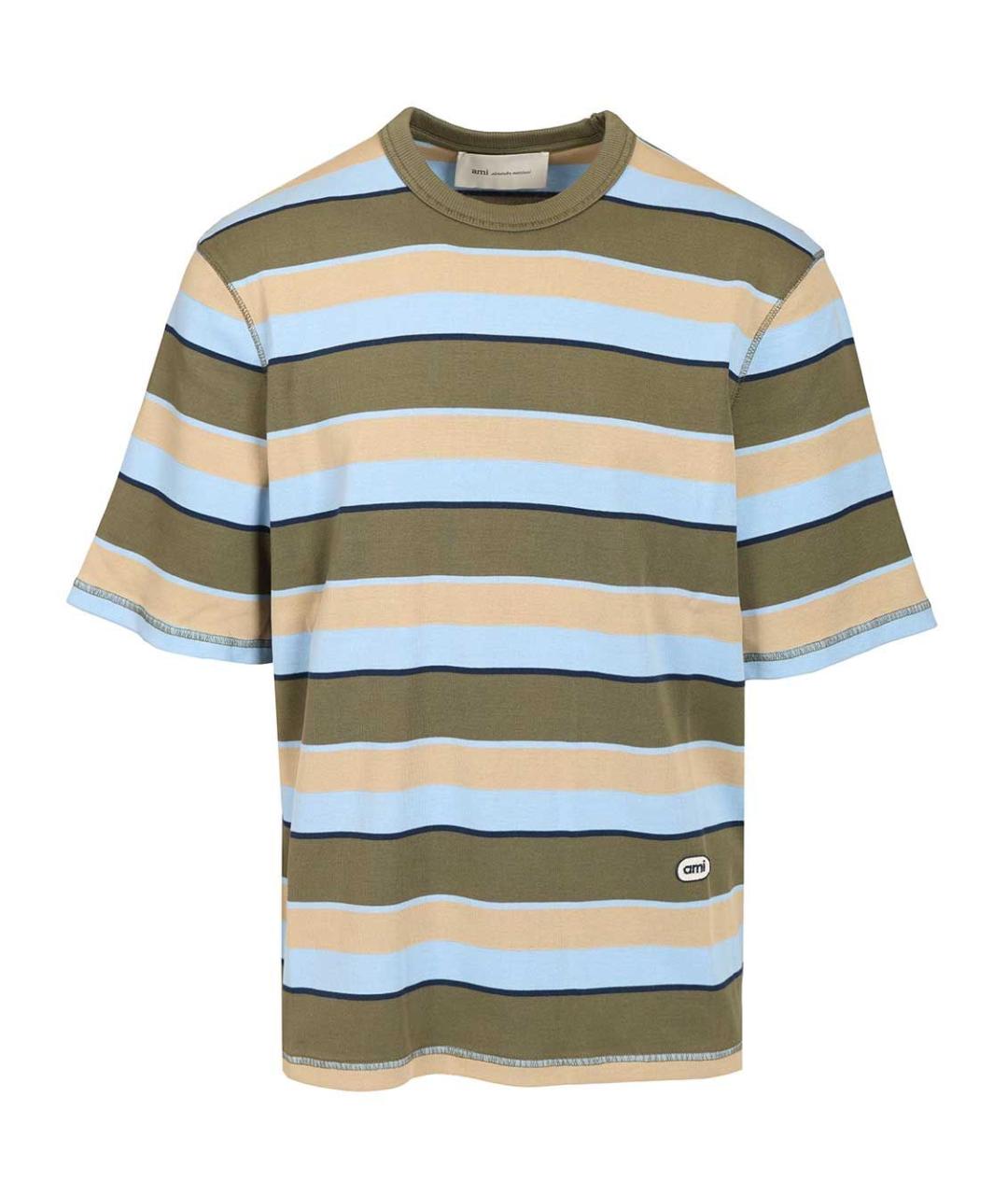 Ami Paris Мульти хлопковая футболка, фото 1