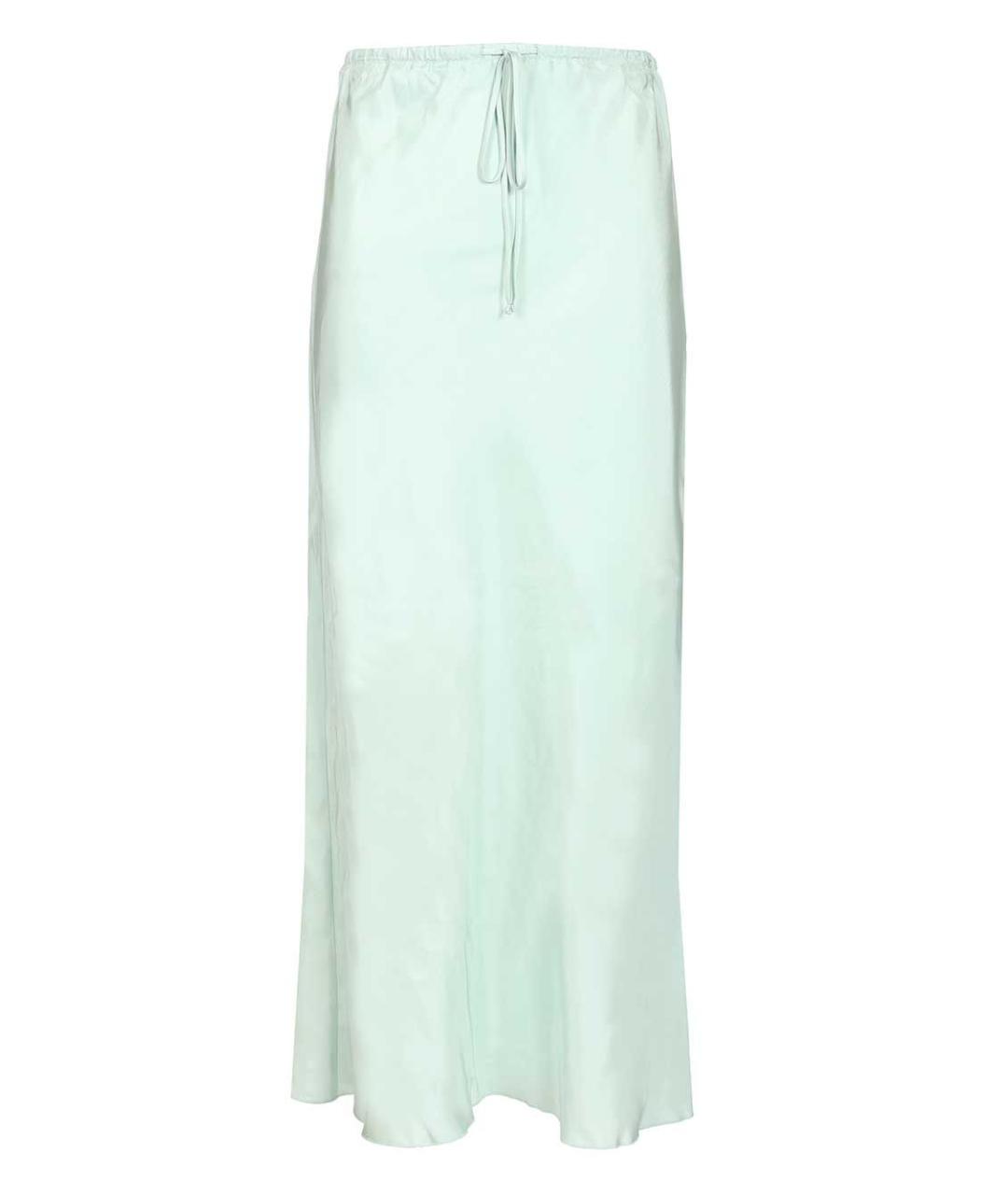 FORTE FORTE Голубая вискозная юбка миди, фото 1