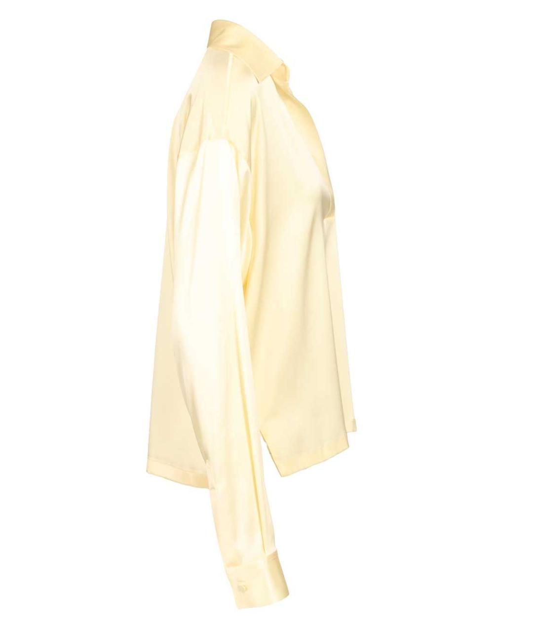 TOM FORD Желтая шелковая рубашка, фото 3