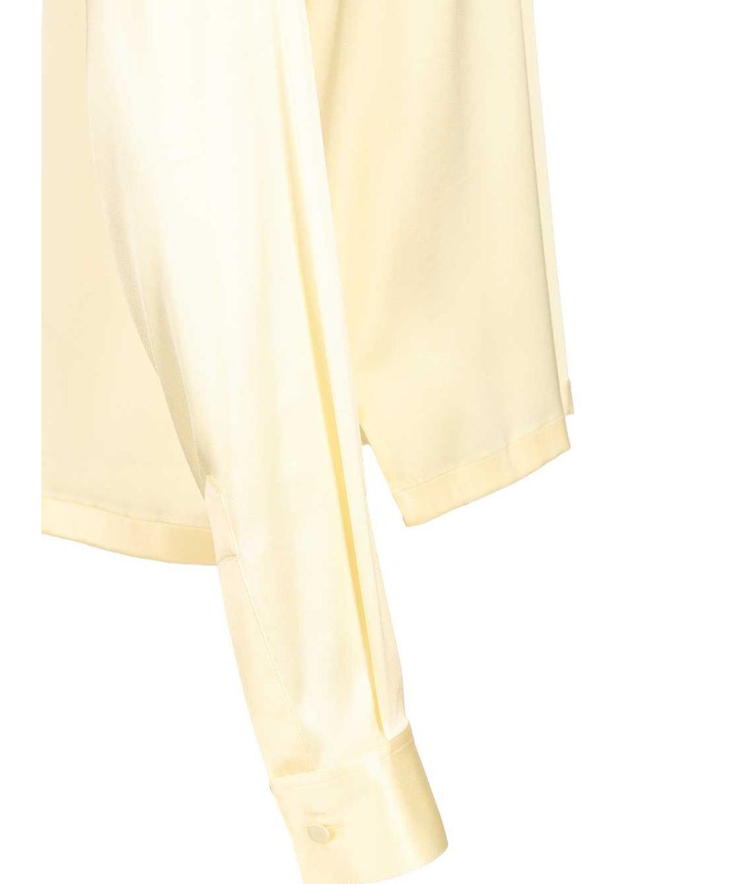 TOM FORD Желтая шелковая рубашка, фото 5