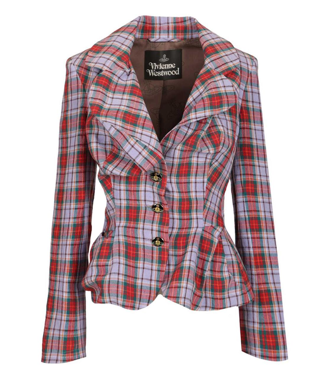 VIVIENNE WESTWOOD Мульти льняной жакет/пиджак, фото 1
