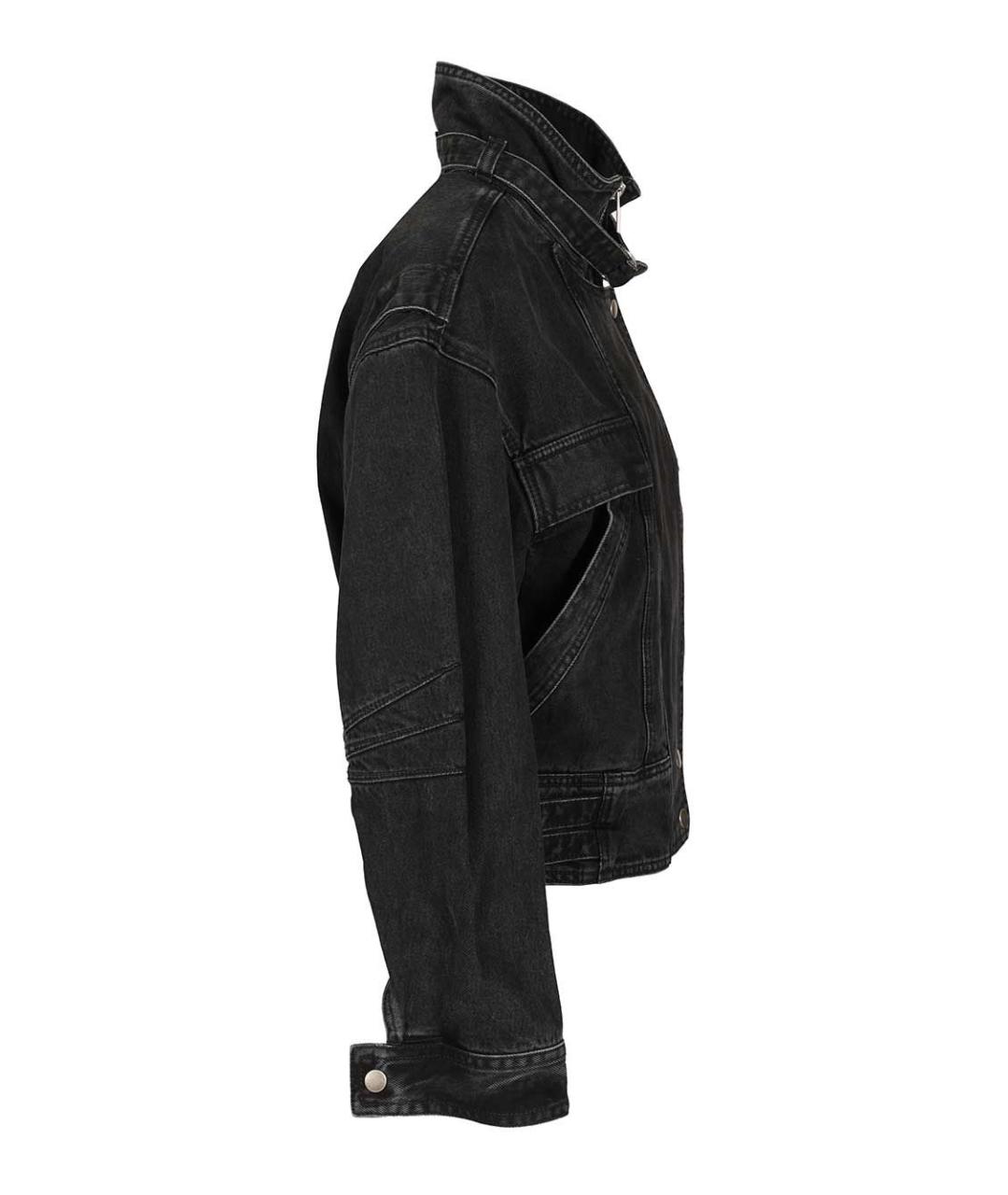 ISABEL MARANT ETOILE Черная деним куртка, фото 3