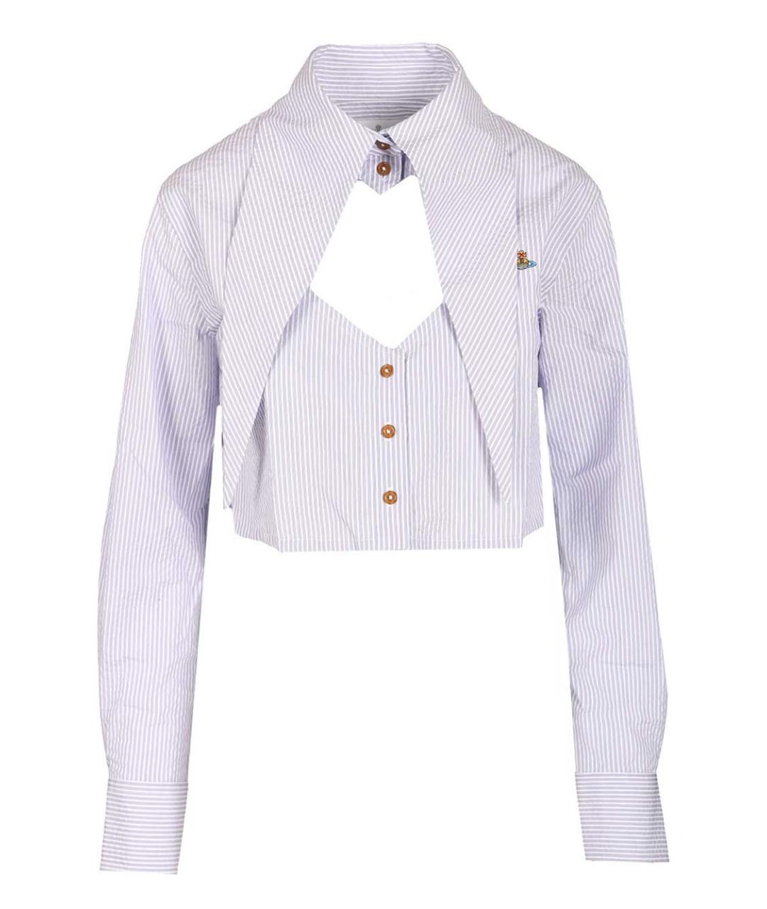 VIVIENNE WESTWOOD Мульти хлопковая рубашка, фото 1