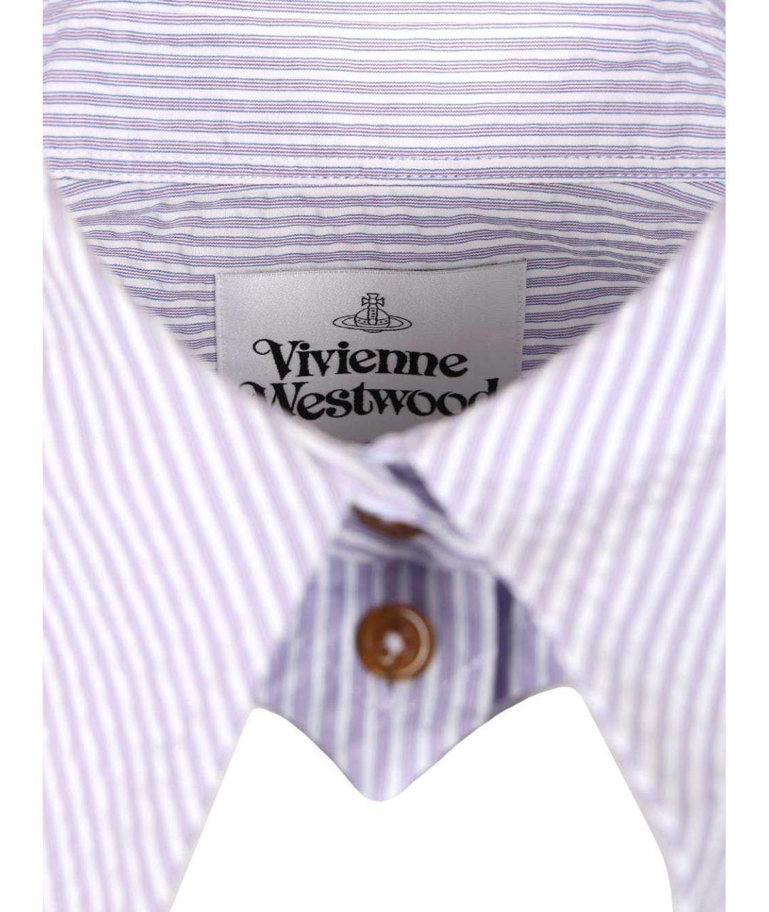 VIVIENNE WESTWOOD Мульти хлопковая рубашка, фото 4