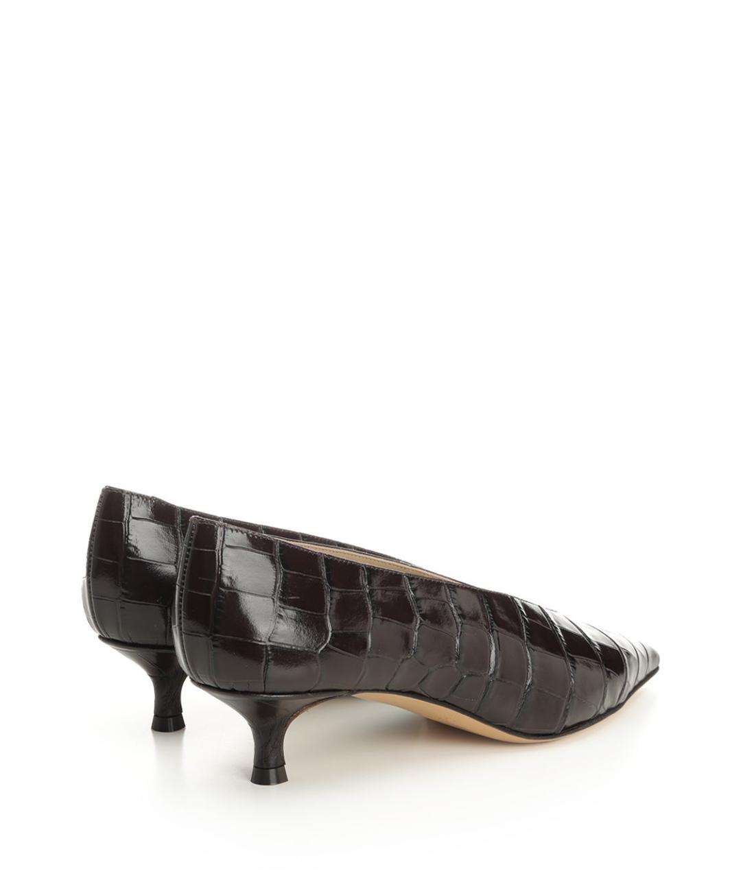 LE MONDE BERYL Коричневые кожаные туфли, фото 3