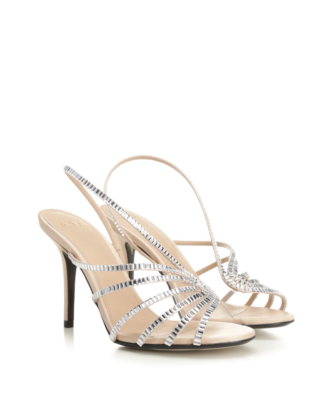 ALEVI Серебряные босоножки, фото 2