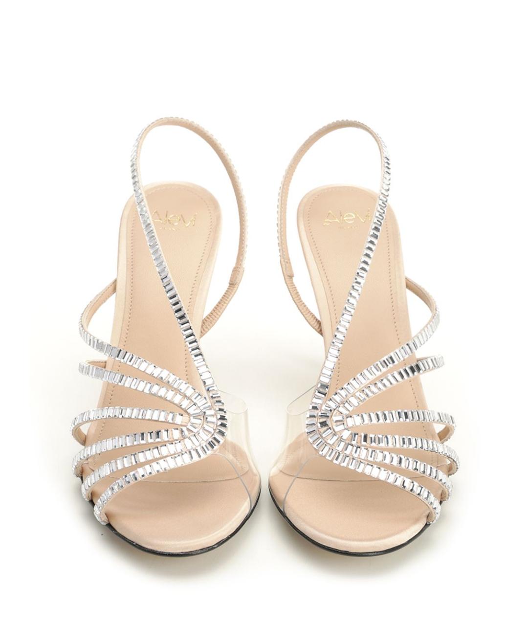 ALEVI Серебряные босоножки, фото 5