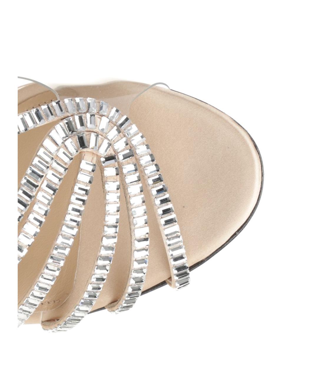 ALEVI Серебряные босоножки, фото 4