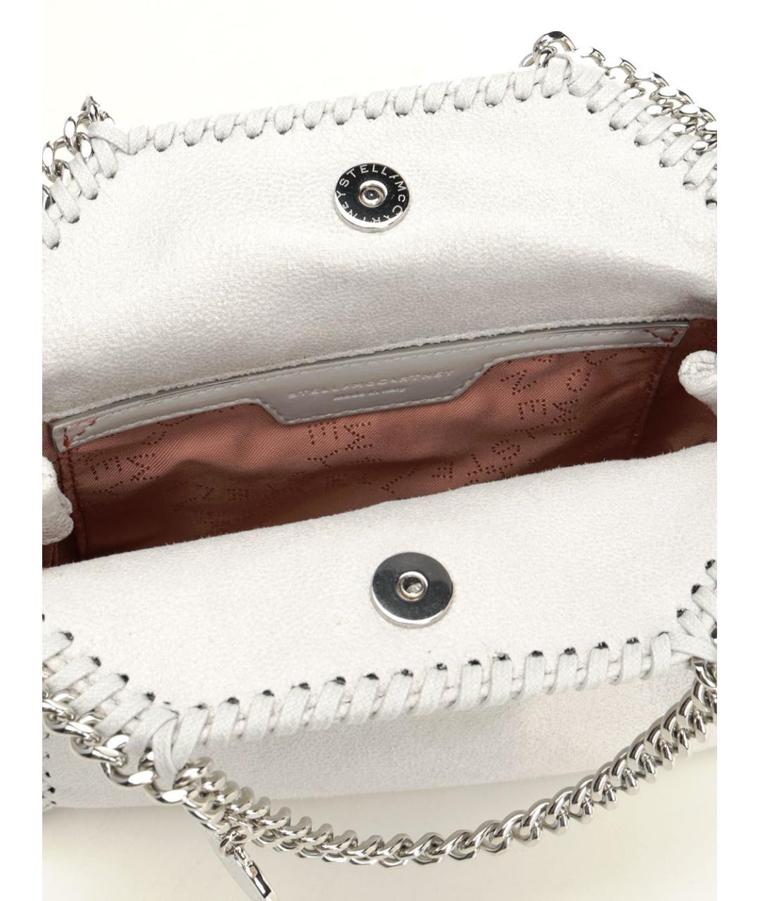 STELLA MCCARTNEY Серая сумка тоут из искусственной кожи, фото 4