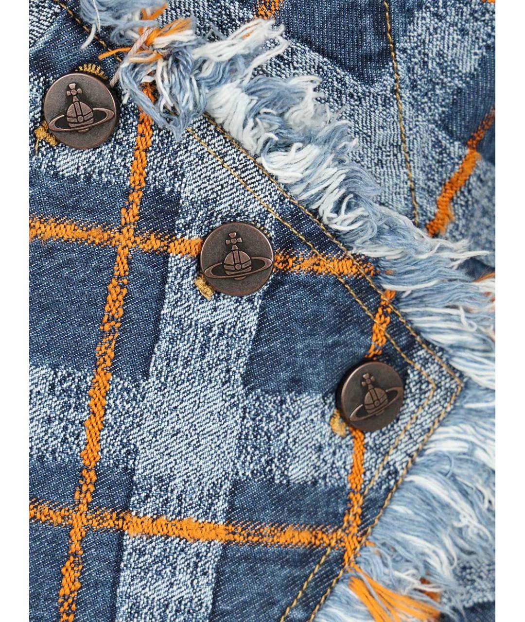 VIVIENNE WESTWOOD Мульти хлопковая куртка, фото 4