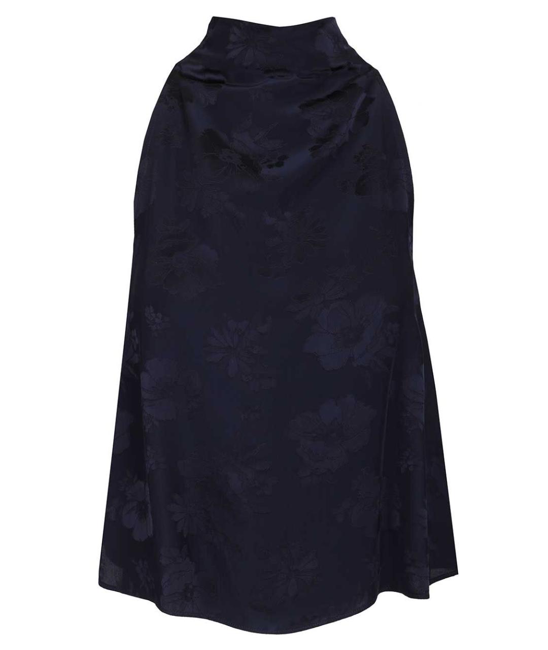 FORTE FORTE Темно-синяя вискозная блузы, фото 1