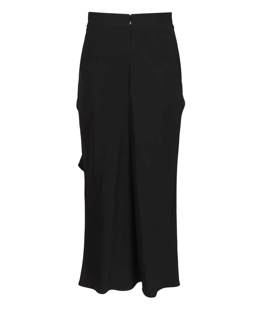 GIVENCHY Черная вискозная юбка миди, фото 2