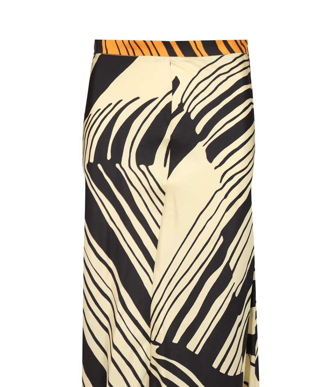 RAQUEL DINIZ Мульти шелковая юбка миди, фото 4