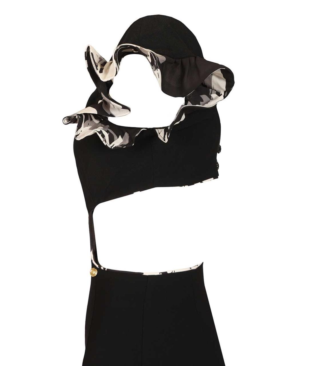 CATALINA Черный полиэстеровый комбинезон, фото 5