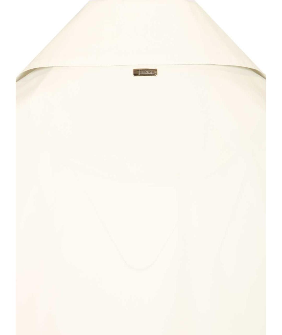 HERNO Белая полиамидовая куртка, фото 5
