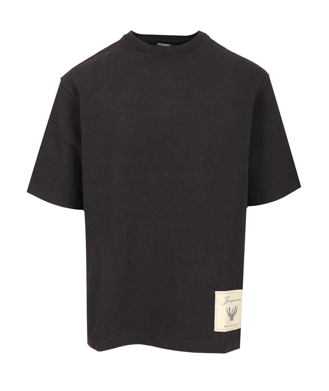 JACQUEMUS Мульти хлопковая футболка, фото 1